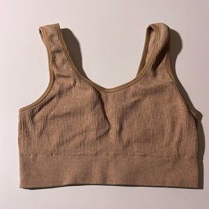 Aerie Seamless Padded Bralette - Size: XL, Color: Raw Sienna (warm nude)
